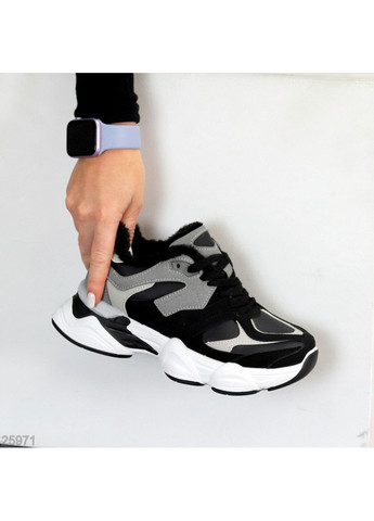 Зимові кросівки No Brand чорні зими (369920770)