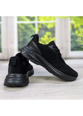 Чорні Осінні кросівки чоловічі текстильні Bayota