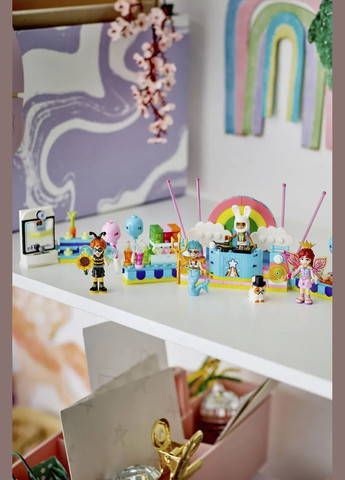 Конструктор Friends Костюмированная вечеринка с единорогом и феей цвет разноцветный ЦБ-00279952 Lego (336146146)