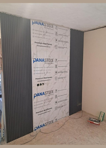 Стінова панель глянець 1220х2800 мм MARMO BIANKO PS-101 Panastone (341721600)