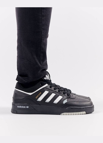 Чорні Осінні кросівки чоловічі, вьетнам adidas Originals Drop Step Black