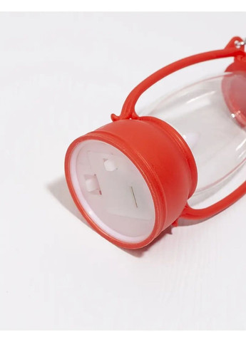 Светодиодный маленький фонарь-ночник в форме лампы, красный. No Brand (357205474)