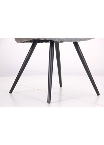 Стілець з підлокітниками Florida чорний/меланж грей/нубук грей (545792) Art Metal Furniture (315144024)