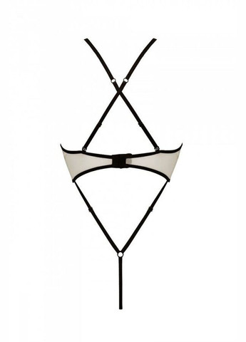 Боди с доступом CHIKA BODY XXL/XXXL, cream Passion (369951648)