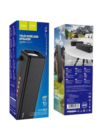 Портативна акустика HC3 Bounce sports wireless speaker Black (6931474741639) Hoco (363837210)