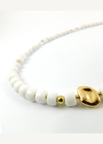 Бусы "Белый лотос" Агат Fursa fashion (322898022)