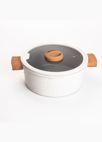 Набор посуды Elamina с антипригарным покрытием 11 предметов, белый MGC (322503879)