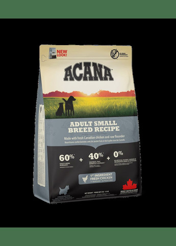 Adult Small Breed Recipe (Акана Эдалт Смол Брид Ресипе) сухой корм для взрослых собак малых пород Acana (297511328)