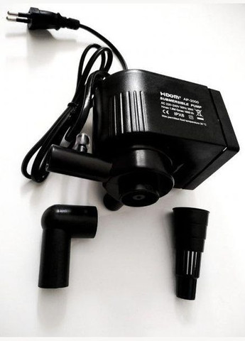 Турбіна AP-2000 (30W) 1600 л/год занурювальна помпа насос для акваріума до 400 л Hidom (278308352)