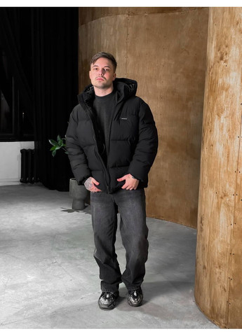 Черный зимний Пуховик Україна