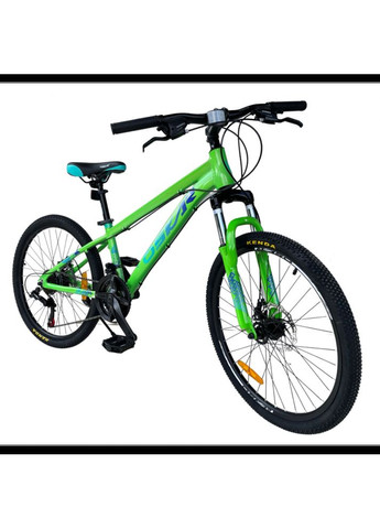 Велосипед 24" Cyber рама 11" салатовый oskar (369782035)
