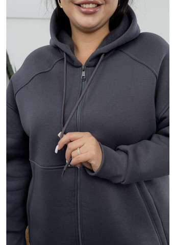 Костюм утеплений байковий жіночий 25.2071 56( ) Темно сірий AKSAN (362458481)