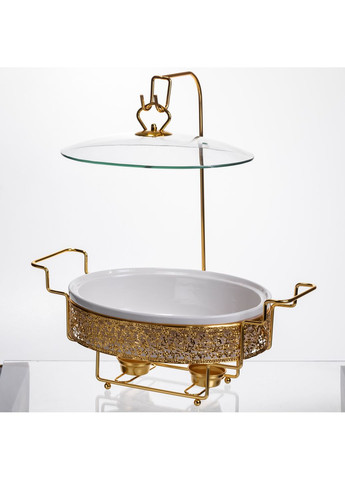 Мармитница фарфоровая Elit для вторых блюд 2,5 л Yiwu (372459238)