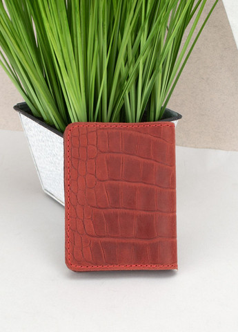 Подарунковий жіночий набір №33 червоний: обкладинка на паспорт та права HandyCover (302211504)