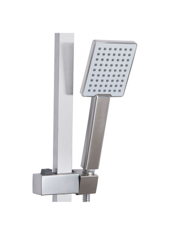 Душова стійка універсальна Kubis на два споживача LDKUB1120NKS46111 Nickel LIDZ 1120 (324250443)