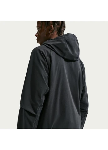 Черная демисезонная ветровка Nike