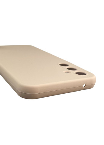 Чохол для Galaxy A34 5G (SM-A346E) силіконовий з мікрофіброю нековзний на самсунг а34 5г пудровий Samsung (366390343)