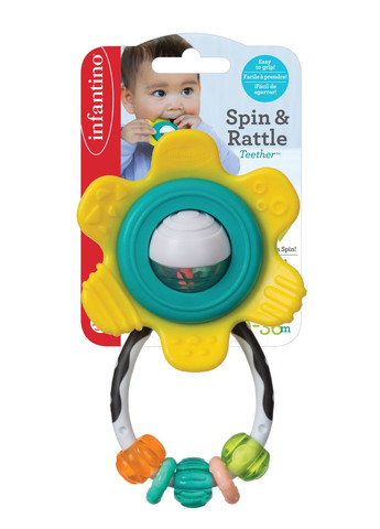 Прорезыватель-погремушка Цветок () Infantino 216314I (340232926)