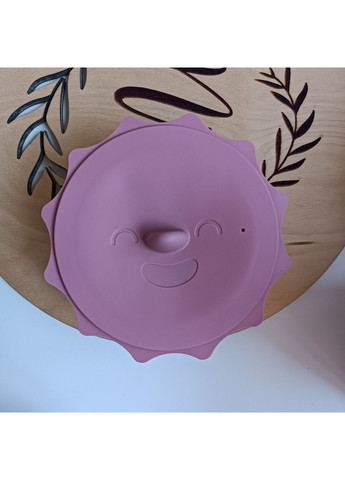 Набор посуды для малыша Динозаврик Дарк пинк 10 шт Посуда для кормления малышей Безопасная детская посуда (0210) No Brand (368999963)