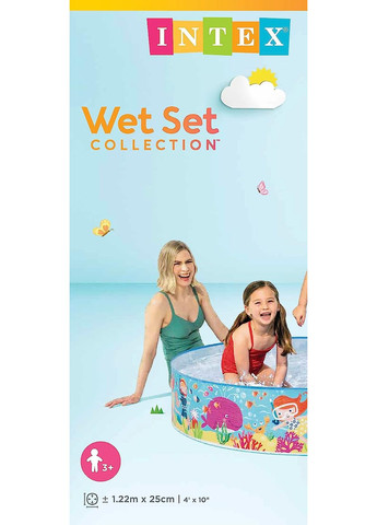 Басейн дитячий Підводний риф 122х25см (58477) Intex (364114692)