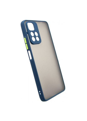 Чохол до моб. телефона Matte Xiaomi Redmi Note 11 Pro 5G (blue) (DG-TPU-MATT-115) DENGOS Matte Xiaomi Redmi Note 11 Pro 5G (blue) (366067348)