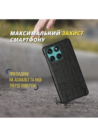 Кожаная накладка Reptile Cover для Motorola Edge 60 Fusion (79732) Stenk (362376265)