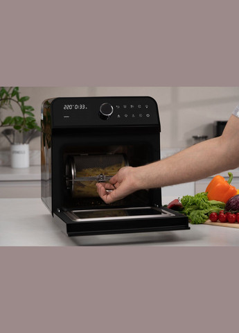 Мультипіч, 2250Вт, об'єм-15л, сенсорне керування, функція приготування на пару, 40-220°C, метал/пластик, біло Ardesto (344558076)