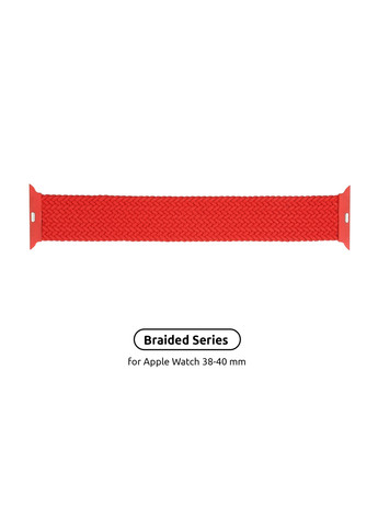 Ремешок Braided Solo Loop для Apple Watch 38/40/41mm Size 4 (132 mm) (ARM58070) ArmorStandart (259967640)