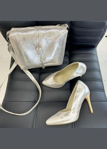 Vasha para Класичні жіночі шкіряні туфлі на шпильці, колір бежевий. 37 розмір бежевий з, україна — демісезон (303931848)