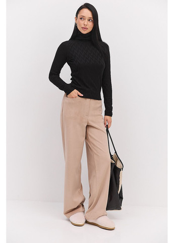 Женский теплый лонгслив с воротником-стойкой Arjen (369716357)