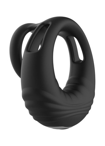 Ерекційне віброкільце Ramrod з пультом, чорне Dreamtoys (330143944)