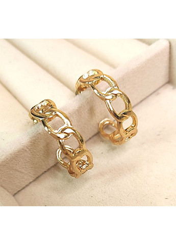 Сережки Середні кільця ланцюжки біжутерія на кожен день No Brand (349812730)