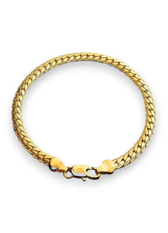 Браслет для мужчины или женщины 20 см позолоченый Кобра 5 мм Fashion Jewelry (289355721)