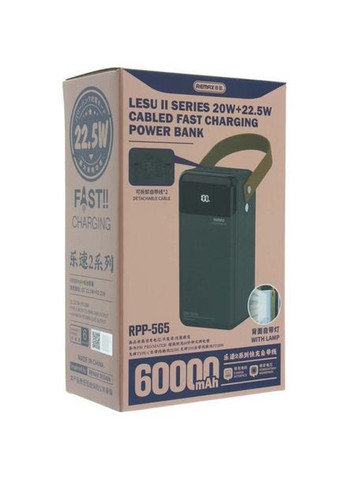 Powerbank RPP-565 60000mAh Black Remax (366828089)