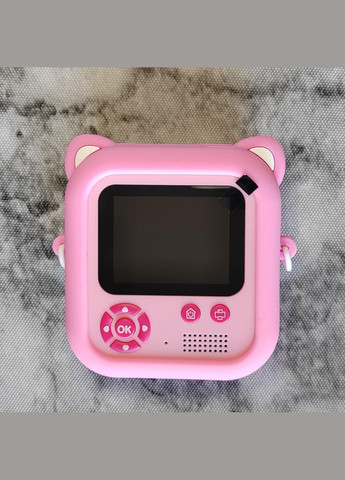 Мгновенная видеокамера фотоаппарат для девочки с термопринтером фото моментальной печати с набором бумаги 12 шт No Brand M8 (323209897)