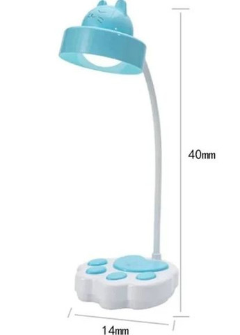 Акумуляторна лампа настільна USB 20 LED Котяча лапа DIGAD 1925 (2083685219) No Brand (328261730)