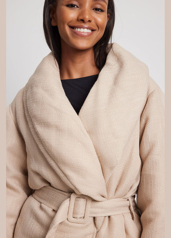 Бежевая куртка демисезон,бежевый, NA-KD