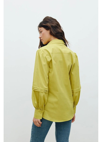 Оливковая рубашка Rica Mare