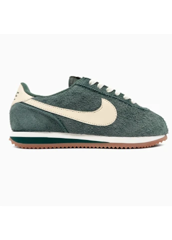 Зеленые летние кроссовки nike cortez vintage green найк кортез No Brand