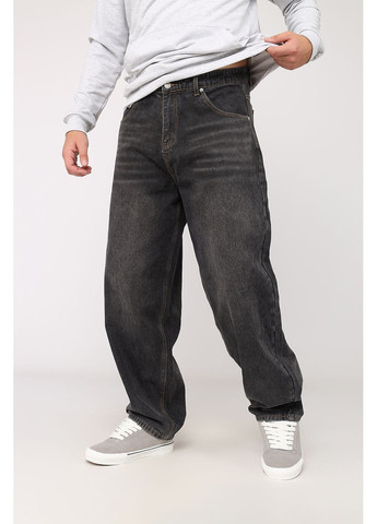 Джинси baggy чоловічі колір темно-сірий ЦБ-00280616 Yuki (358497356)