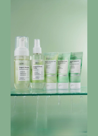 5в1 Yogurt Essence 450мл Soika Набір для обличчя (302970880)