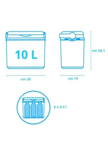 Термобокс 10л фиолетовый (8002936801708) Adriatic 10л фіолетовий (366691173)