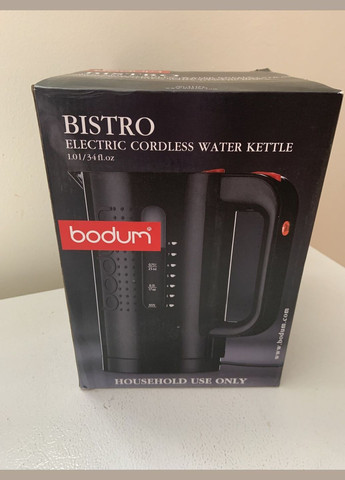 Електричний чайник Bistro 1л (120 Вольт!) Bodum (292324191)