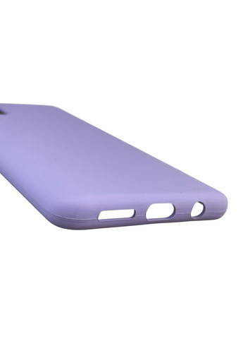 Чехол для Galaxy A51 (SM-A515F) силиконовый с микрофиброй нескользящий на самсунг а51 сиреневый Samsung (366385654)