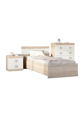 Спальня Дитяча Соната Комплект 8 (модульна - 3 елементи) (EVR-2593) Еверест (311686119)