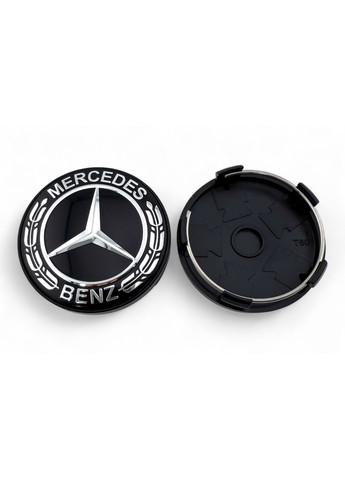Ковпачок в диски Мерседес заглушка для дисків Mercedes 60/56 мм. Чорні(1 шт.) Mercedes-Benz (354698341)