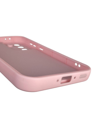 Чохол силіконовий Soft Touch з 3D принтом для Galaxy A56 (SM-A566B) рожевий (Повний захист камери) Samsung (371652872)