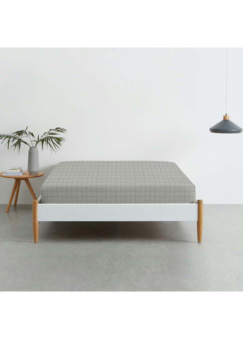 Двоспальна постіль з простирадлом на гумці Pine CS6 180х220 см Cosas (307474847)