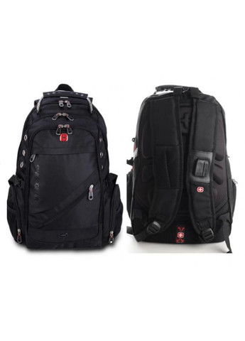 Рюкзак міський 33л з дощовиком SwissGear Wenger 8810 Чорний Head No Brand (300466627)