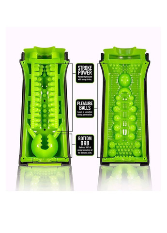 Мастурбатор в колбе M FOR MEN M2 SUPERIOR STROKER BLACK Blush (303881757)